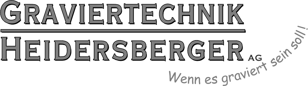 Logo Graviertechnik Heidersberger AG